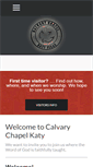 Mobile Screenshot of calvarykaty.org